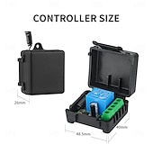 abordables Interrupteurs connectés-Interrupteurs télécommandés sans fil RF 1 canal 12 V CC avec code d'apprentissage, bascule momentanée, fréquence réglable jusqu'à 433 MHz