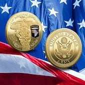 olcso Az Egyesült Államok 250. évfordulója-Amerikai Hadsereg Emlékérme – 250. Évforduló Kihívó Érme Amerikai Sas Katonai Gyűjtő Kétoldalas Fém Emlék a Veteránoknak Hazafias Ajándék Félévforduló