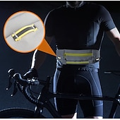cheap Decorative Lights-COB Belt Light Breathable LED Waist Bag Light with 5 Modes Red Back Light for Night Hiking Running Camping Fishing Mining Industrial Operation