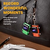 baratos Câmaras, Fotografia &amp; Vídeo-Câmera Mini Keychain - Câmera em Forma de Carro 2K HD - Câmeras Portáteis e Compactas Vintage - Gravador de Vídeo de Bolso para Viagem e Estudo Presente de Dia dos Namorados