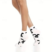 お買い得  イースター-イースターバニーソックス4足、柔らかく通気性のあるニットソックス、オールシーズン快適なソックス、日常着、スポーツ、アウトドア、カジュアル、イースターギフト。