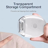 economico Cura Personale &amp; Salute-Tagliaunghie elettrico portatile da 3 pezzi, tagliaunghie automatico universale per adulti e bambini, tagliaunghie automatico USB con motore a 3 velocità, motore brushless/a spazzole