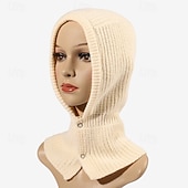 olcso Kalapok-Női Uniszex Kalap Téli kalapok Szélbiztos Meleg Napi Szabadtéri Utca Kötött Tiszta szín