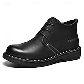 preiswerte Arbeitsschuhe-Lässige gelbe Herren-Ankle-Boots – bequem, stilvoll mit weichem Futter, ideal für legere Hochzeiten und Veranstaltungen im Freien