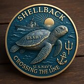 billige U.S. 250-årsjubileum-Minnemynt for utfordringsmynt fra den amerikanske marinen, hyllestmynt til innvielsen av den amerikanske marinen, samlermynt for maritim tradisjon som krysser grensen, suvenir fra marinearv