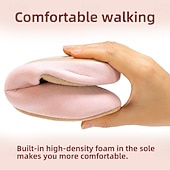 tanie Domowe kapcie-kapcie z pianki memory, z grubą i miękką wyściółką oraz cichą podeszwą, odpowiednie zarówno dla mężczyzn, jak i kobiet