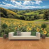 ieftine Wall Tapestries-Tapestry Banners Blanket Flower 3D Bedroom Living Room Dorm Teens Room College Dorm Wall Porch Home Decor