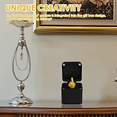 billiga Gåvor-3-pack långfinger i en låda, 3D-utskriven fingeröverraskningspresentask, rolig popup-skämtleksak för kontoret eller hemmet, vita elefantpresenter för vuxna, söt och bästa vita elefanten