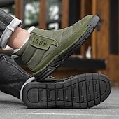 cheap Winter &amp; Snow Boots-Men's Yellow Insulated Winter Boots, Warm and Comfortable Snow Boots for Cold Weather, Ideal for Winter Hiking, Snowboarding and Outdoor Activities