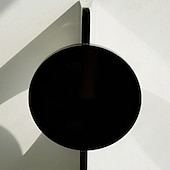 baratos Candeeiros de Parede de interior-Aplique de parede moderno, aplique de parede refletivo em aço inoxidável, luz quente moderna de 300lm para quarto, sala de estar, corredor e escada.