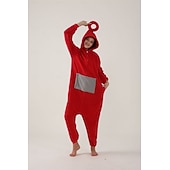 preiswerte Tierkostüm-Kigurumi-Pyjamas Gruppenkostüm Onesie-Kostüm Dickes Baby Fantasie Warm Bequem Mit Kapuze Fleece Erwachsene Herren Damen Unisex Halloween Karneval Party Leistung Hausbekleidung Verkleiden