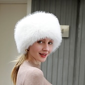 Χαμηλού Κόστους Καπέλα-Γυναικεία Καπέλο Χειμερινά Καπέλα Αντιανεμικό Ζεστό Καθημερινά ΕΞΩΤΕΡΙΚΟΥ ΧΩΡΟΥ Δρόμος Φλις Μονόχρωμες