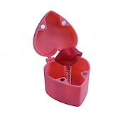 billige Statuer-hjerteformet overraskelsesspøkeboks med hemmelig rom &amp;overraskelsesmekanisme - romantisk nyhetsgave til valentinsdagen, fester, vitser - roseboks for frierier, unnskyldninger, arrangementer