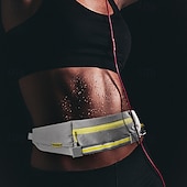 cheap Decorative Lights-COB Belt Light Breathable LED Waist Bag Light with 5 Modes Red Back Light for Night Hiking Running Camping Fishing Mining Industrial Operation