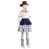 cheap Women's Costumes-Jessie Halloween Props Masquerade Fancy Costume Carnival Costume Cosplay Halloween for Girls' Adults Christmas New Year Party Casual Daily