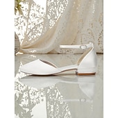 economico Madre della Sposa/Sposo-décolleté da donna con tacco basso e cinturino alla caviglia in raso bordeaux - eleganti scarpe da sera minimaliste per la mamma della sposa, matrimonio chic in città &amp;eventi formali