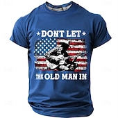  Homens Música Gíria engraçada Camiseta Manga Curta Camiseta Impressão 3D Gola Redonda Camisa Moda Diário Diário Rua Azul Vermelho Verão Primavera Roupa S M L XL XXL XXXL