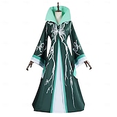 olcso Férfi jelmezek-boszorkány Tündér Elphaba Párok jelmezek Film Cosplay jelmez Film Walpurgis éjszaka Szerepjáték for Férfi Női Felnőttek Mindszentek napja Farsang Teljesítmény Comic Con Anime Expo