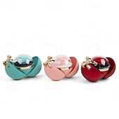 זול ירד ל-30 $-קופסת טבעות פרחי ורדים אלגנטית, מיכל בצורת כדור להצעות אירוסין, חתונות ואירועים מיוחדים