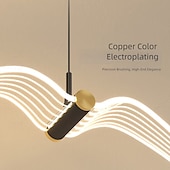 olcso Függőfények-led függőlámpák konyhai szabályozható akril világítás 40cm 1/3/4 fényű modern parasztház előtér bejárati lámpatestek mennyezetre függő földgömb asztal fölé 110-240v