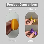 voordelige Geschenken-3D-geprinte paaseieren met een opgestoken middelvinger, grappige 3D-geprinte paaseieren met een opgestoken middelvinger, hilarische paasgrap, unieke verrassingsgrap voor vrouwen en mannen