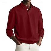 billige Basic gensere-Herre Genser Genser med hette for genser Hettegenser med knapp Svart Hvit Rosa Burgunder Mørkegrønn Knaphul عادي Sport &amp; Utendørs Avslappet Daglig Bomull Polyester Gatemote Kul Sportsklær Vår &amp; Vinter