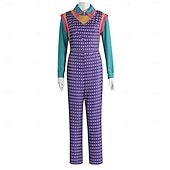 billiga Kvinnors kostymer-Sci-fi-TV-program TV-serier Finkostym Jumpsuit Onesie kostym Karnevalsdräkt Cosplay for Dam Vuxen Halloween Fest Prestanda