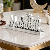 halpa Ramadan &amp; Eid-Koristeelliset esineet, Hartsi Moderni nykyaikainen Vedenkestävä varten Kodin sisustus Lahjat 1kpl