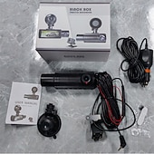 זול DVR לרכב-מקליט נהיגה בגודל 3.16 אינץ' ברזולוציית 1080p באיכות HD עם שלוש עדשות, זיהוי תנועה והקלטת לולאה לאחור