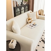 tanie Pokrowce na sofę-1 szt. aksamitny pokrowiec na sofę, gruby, miękki, luksusowy, dekoracyjny, chroniący sofę, antypoślizgowy, pyłoszczelny, chroniący przed zarysowaniami, odpowiedni do sypialni, salonu i gabinetu przez