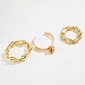 olcso Tánckiegészítők-Samba Kiegészítők Boho Arany Színű Rétegezhető Karkötők - Műgyöngyök Széles Karperecek és Geometrikus Charm Bangle Nőknek Előadás Jelmez