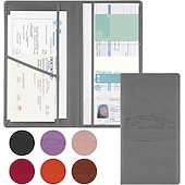 cheap Storage &amp; Organization-Car Registration &amp; Insurance Card Holder, Customizable American Driver's License Case, Auto Document Organizer, Passport Holder, Coin and Card Wallet for Vehicles