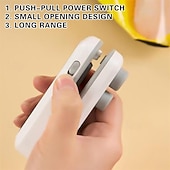 ieftine Aparate de uz casnic-Mini aparat de etanșat pungi reîncărcabil prin USB, aparat de etanșat pungi pentru chipsuri, aparat de etanșat termic pentru gustări, ideal pentru conservarea prospețimii și depozitarea gustărilor și