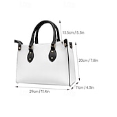  Γυναικεία τσάντα tote με καρό σχέδιο για την ημέρα του Αγίου Πατρικίου σε πράσινο χρώμα και σχέδιο τριφυλλιού – ιδανική για γιορτές και καθημερινή χρήση