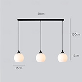 abordables Éclairages grappe-Suspensions LED modernes – lustres élégants pour escalier &amp; salon