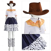 cheap Women's Costumes-Jessie Halloween Props Masquerade Fancy Costume Carnival Costume Cosplay Halloween for Girls' Adults Christmas New Year Party Casual Daily