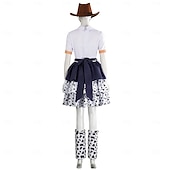 cheap Women's Costumes-Jessie Halloween Props Masquerade Fancy Costume Carnival Costume Cosplay Halloween for Girls' Adults Christmas New Year Party Casual Daily