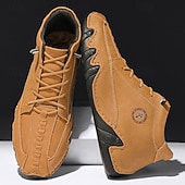 economico Stivaletti alla caviglia-stivali da uomo in similpelle verde fatti a mano: design unico e resistente con vestibilità comoda, ideali per l'uso casual, all'aperto e quotidiano