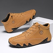 economico Stivaletti alla caviglia-stivali da uomo in similpelle verde fatti a mano: design unico e resistente con vestibilità comoda, ideali per l'uso casual, all'aperto e quotidiano