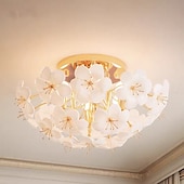 economico Luci Isola cucina-4 luci 6 luci 45 cm Design a isola Luci da Soffitto Metallo Vetro Galvanizzato Contemporaneo 110-120V 220-240V