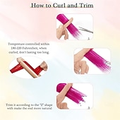  Zielone Peruki Zielone Przedłużenia Włosów Na Klipsy - Kolorowe Zielone Przedłużenia Włosów dla Kobiet - 22 Calowe 12 PCS Kolorowe Podkreślenia Włosów Proste Syntetyczne Pasma