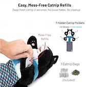 cheap Cat Toys-Cat Wrestling Glove Puppet Toy  Interactive Hand Mitt with Durable Protective Sleeve and Catnip - Play &amp; Enrichment