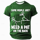  Ανδρικά Αστεία αργκό Μπλουζάκι Κοντομάνικο Κοντομάνικη μπλούζα 3D εκτύπωση Στρογγυλή Ψηλή Λαιμόκοψη Πουκάμισο Μοντέρνα Καθημερινά Καθημερινά Δρόμος Θαλασσί Μαύρο Λευκό Καλοκαίρι Άνοιξη Ρούχα Τ M L XL