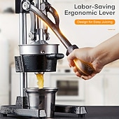 billiga Köksset-professionell citruspress, manuell citruspress - stor frukt för apelsin citron