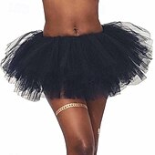 economico Fondi-Costume di fantasia Tutu Gonna in tulle Retrò Vintage Anni '80 Adulti Per donna Halloween Carnevale Feste Performance Vestirsi