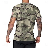 abordables Collection Homme-250e anniversaire des États-Unis Patriotique T-shirt Drapeau des États-Unis 250 ans 1776 Nouveauté Drôle Adulte Homme Semi-quincentenaire Jour de l'Indépendance / 4 Juillet 4 Juillet Occasionnel