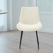 halpa Ruokailutuolin päällinen-jacquard-ruokailutuolin päällinen, 1 kpl joustava pestävä kangaspäällinen kotikeittiöön, hotellijuhliin