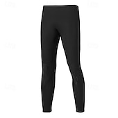  Pantaloni da sub in neoprene da 1,5 mm da uomo, pantaloni da muta, pantaloni da bagno elasticizzati, maniche lunghe, per surf, snorkeling, immersioni, tinta unita, invernali