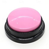 abordables accessoires de forage-1 bouton d'enregistrement vocal pour la communication et le dressage des animaux de compagnie, enregistrement de 30 secondes &amp;Jouet pour chien avec retour vocal, clicker enregistreur pour chat, chiot,