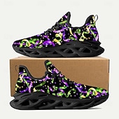 Χαμηλού Κόστους Ανδρικά υποδήματα-Ανδρικά Αθλητικά Παπούτσια με Σχέδιο Κονφίτι - Άνετα Γιορτινά Παπούτσια για Παρελάσεις Καρναβαλιού Οδικές Γιορτές Θεματικά Πάρτι  Αργίες σε Χαλαρή Ατμόσφαιρα